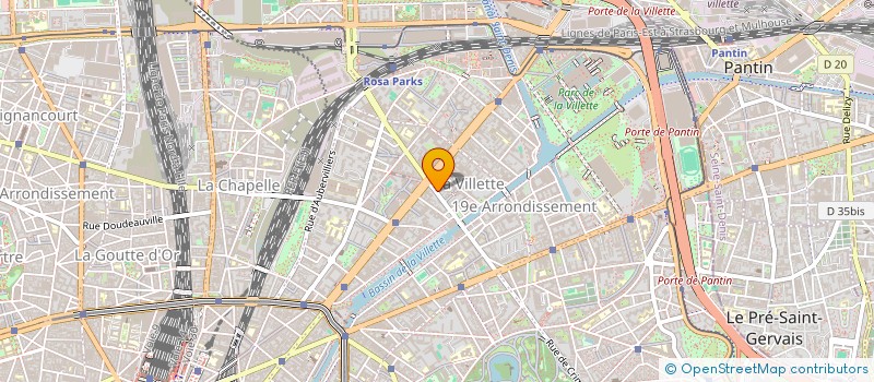 localisation de l'entreprise LOUALIA A ET CHEMIROU M  PARIS