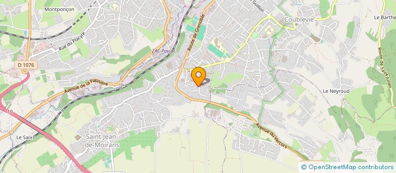localisation de l'entreprise LOUAN 2012  SAINT-JEAN-DE-MOIRANS