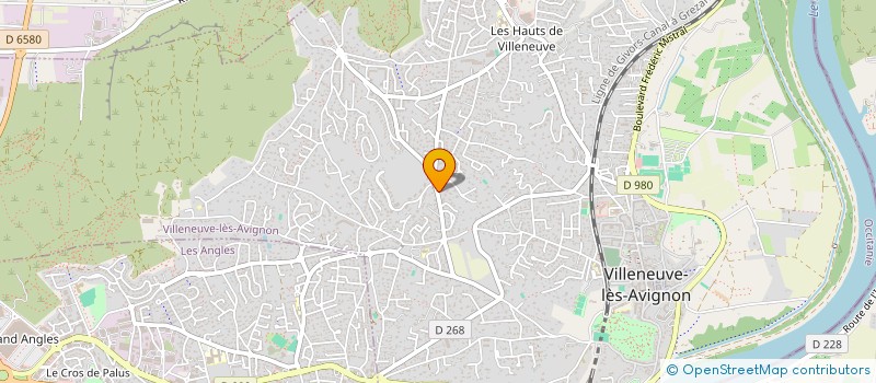 localisation de l'entreprise LOUANA  VILLENEUVE-LES-AVIGNON