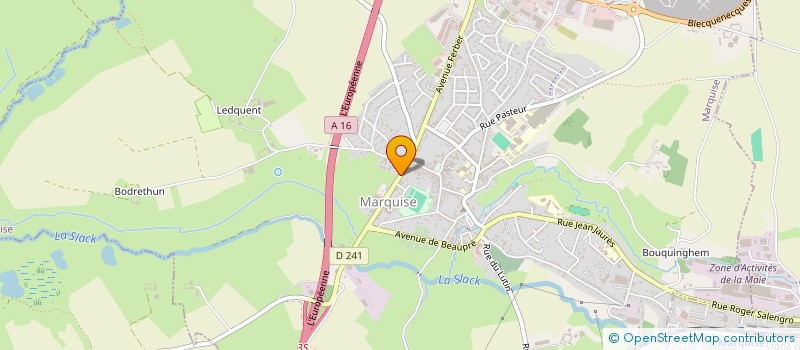 localisation de l'entreprise LOUANE  MARQUISE