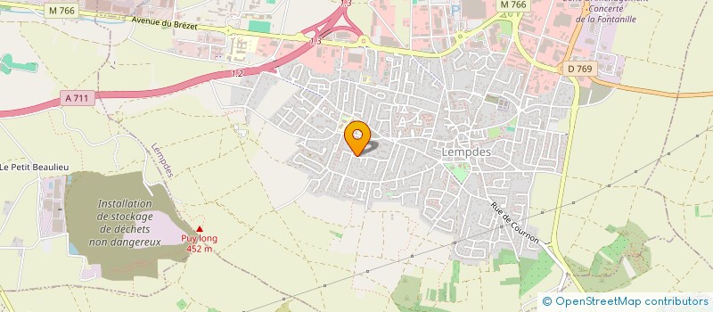 localisation de l'entreprise LOUANE  LEMPDES