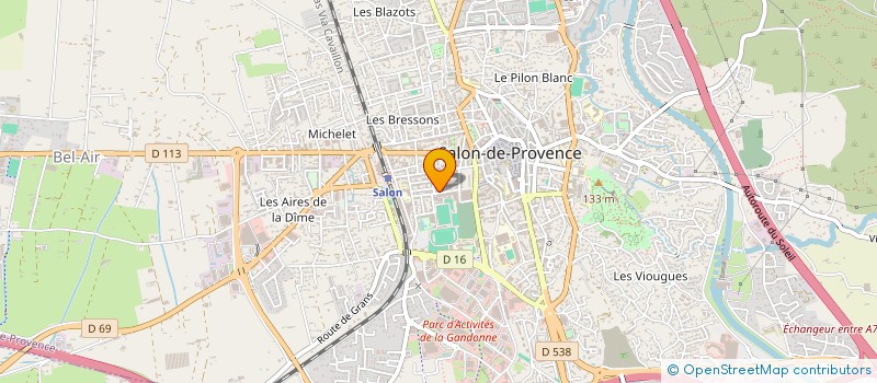 localisation de l'entreprise LOUANEL à SALON-DE-PROVENCE