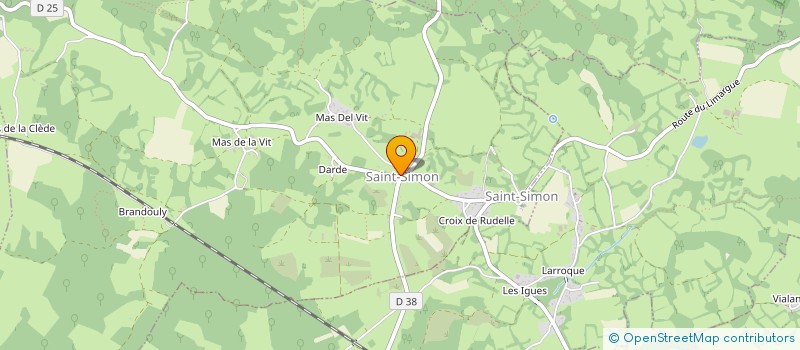 localisation de l'entreprise LOUANGE à SAINT-SIMON