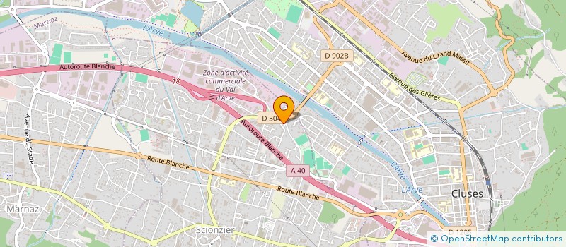 localisation de l'entreprise LOUANGE  SCIONZIER