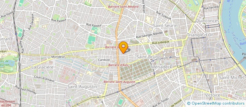 localisation de l'entreprise LOUANGE  BORDEAUX