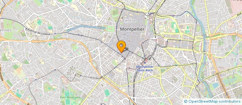 localisation de l'entreprise LOUANN à MONTPELLIER