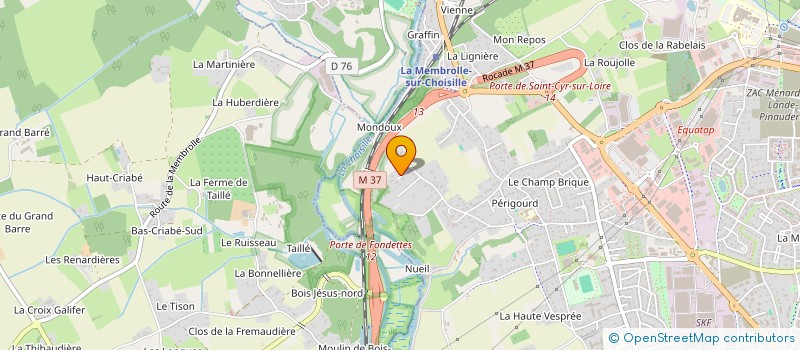 localisation de l'entreprise LOUANNE  SAINT-CYR-SUR-LOIRE