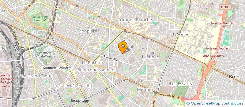 localisation de l'entreprise LOUANT ROCHAIX  LYON