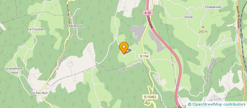 localisation de l'entreprise LOUANWEN  BRIVE LA GAILLARDE