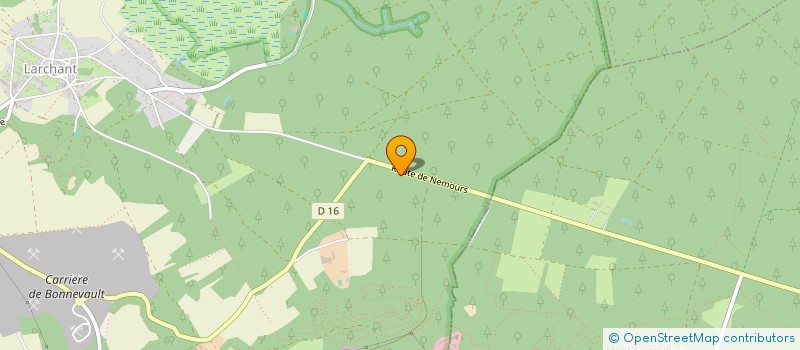 localisation de l'entreprise LOUARN BERTIER ETUDES REALISATIONS  URY