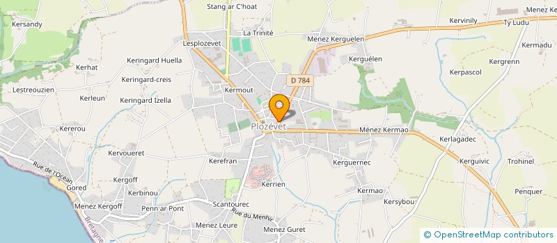 localisation de l'entreprise LOUARN YANNICK  POULDREUZIC