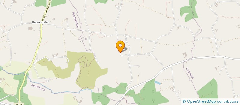 localisation de l'entreprise LOUART  SAINT-JEAN-DU-DOIGT