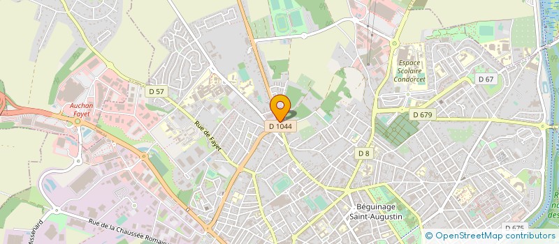 localisation de l'entreprise LOUART à SAINT QUENTIN