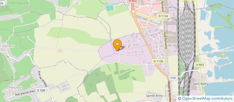 localisation de l'entreprise LOUART  NORROY-LE-VENEUR