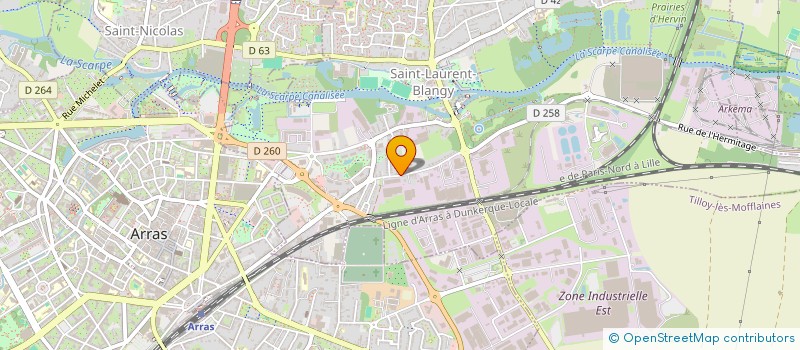 localisation de l'entreprise LOUART CONSULTING  SAINT-LAURENT-BLANGY