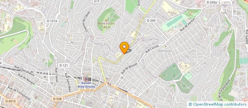 localisation de l'entreprise LOUATI GROUP à BOIS-GUILLAUME