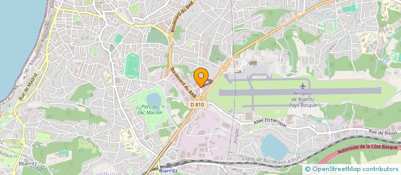 localisation de l'entreprise LOUBA à BIARRITZ