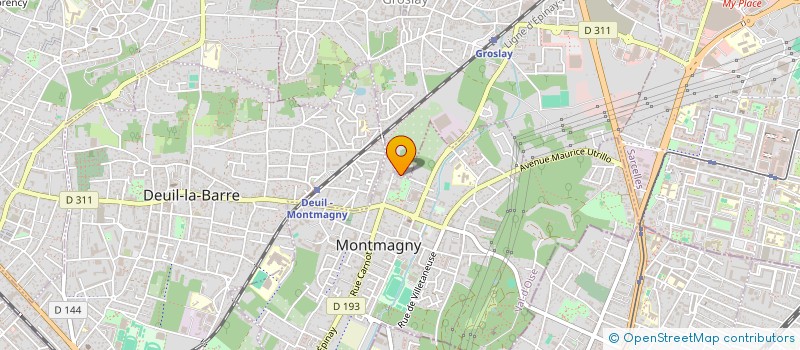 localisation de l'entreprise LOUBABY  GROSLAY