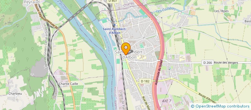 localisation de l'entreprise LOUBAN  SAINT-RAMBERT-D'ALBON