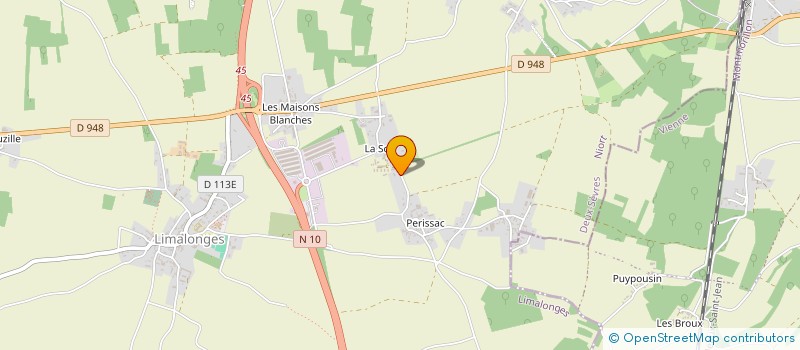 localisation de l'entreprise LOUBAPANT à LIMALONGES