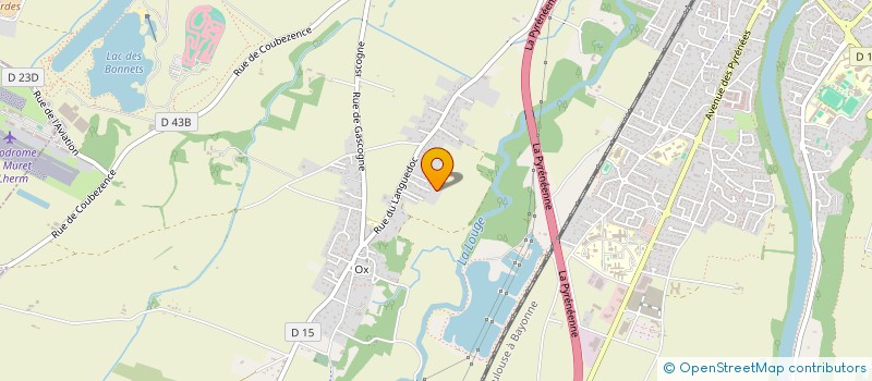 localisation de l'entreprise LOUBAT 31  MURET