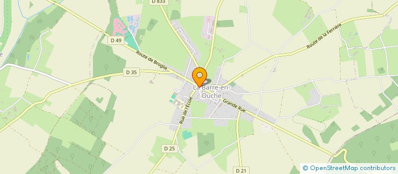 localisation de l'entreprise LOUBAT-VENDRIN  MESNIL-EN-OUCHE