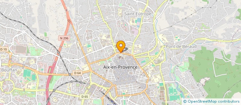 localisation de l'entreprise LOUBAUD LHERMILLIER ET LEAUTIER SANCHEZ à AIX-EN-PROVENCE