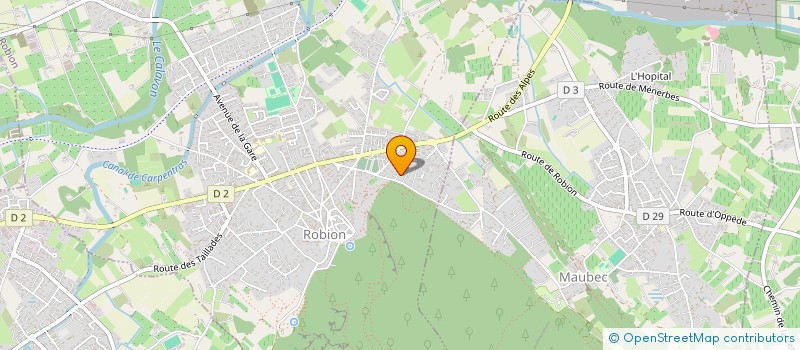 localisation de l'entreprise LOUBE à ROBION