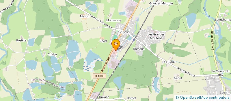 localisation de l'entreprise LOUBEHO  SERVAS