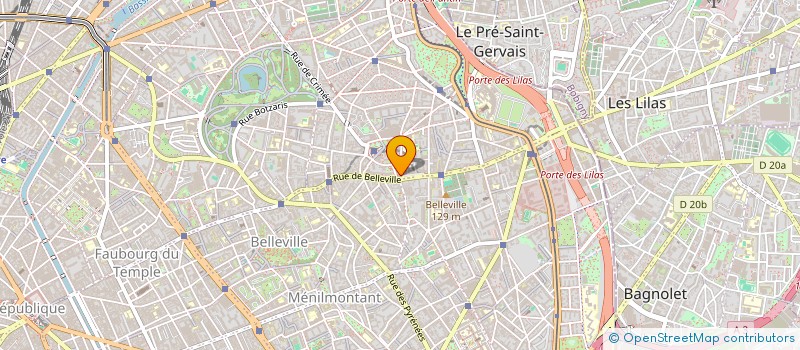 localisation de l'entreprise LOUBEL  PARIS