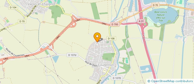 localisation de l'entreprise LOUBELTO  COUTERNON