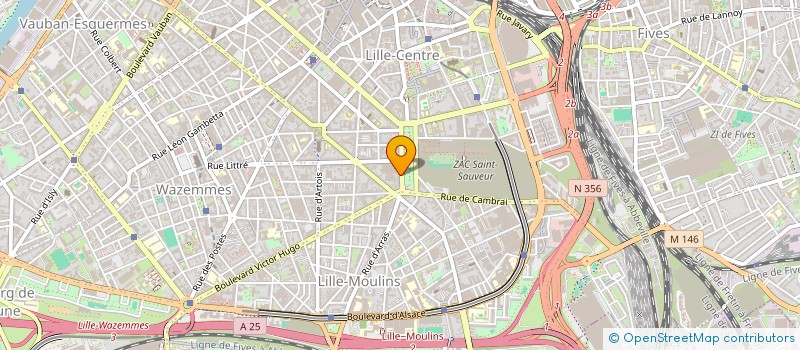 localisation de l'entreprise LOUBEM à LILLE