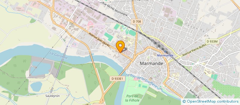 localisation de l'entreprise LOUBENBRYOU  MARMANDE