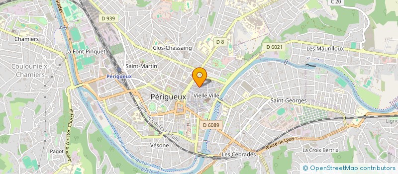 localisation de l'entreprise LOUBES  PERIGUEUX