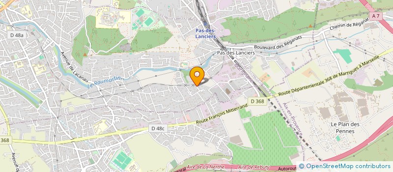 localisation de l'entreprise LOUBET  MARIGNANE
