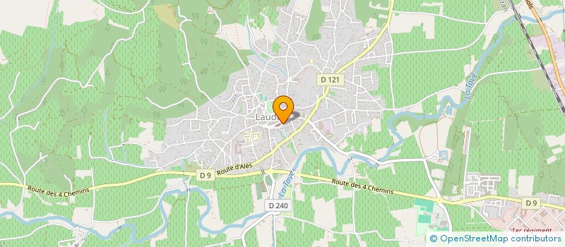 localisation de l'entreprise LOUBHILL  LAUDUN-L'ARDOISE