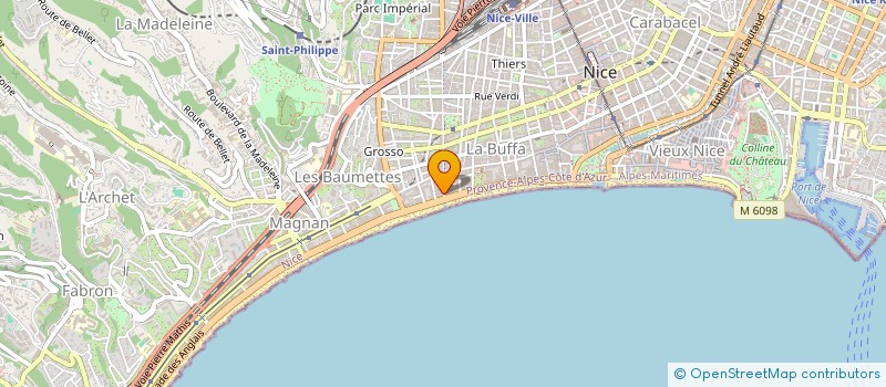 localisation de l'entreprise LOUBI à NICE