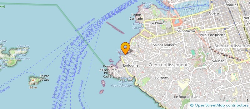 localisation de l'entreprise LOUBIER AMSELEM à MARSEILLE