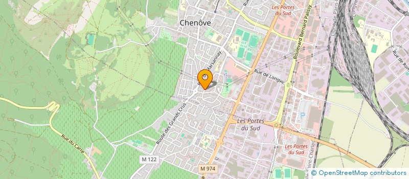 localisation de l'entreprise LOUBILOO à CHENOVE