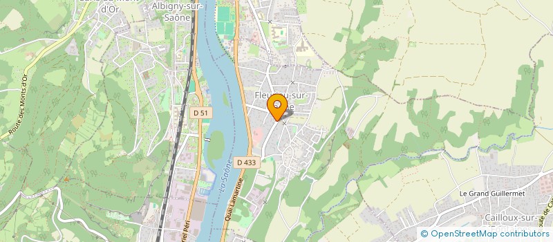 localisation de l'entreprise LOUBIN INVEST  FLEURIEU-SUR-SAONE