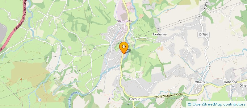 localisation de l'entreprise LOUBLAN  URRUGNE