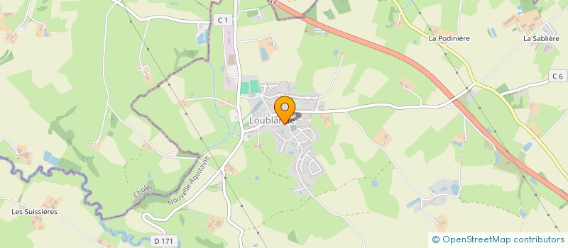 localisation de l'entreprise LOUBLANDE BASKET CLUB  MAULEON