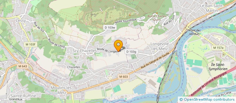 localisation de l'entreprise LOUBNAN  SCY-CHAZELLES