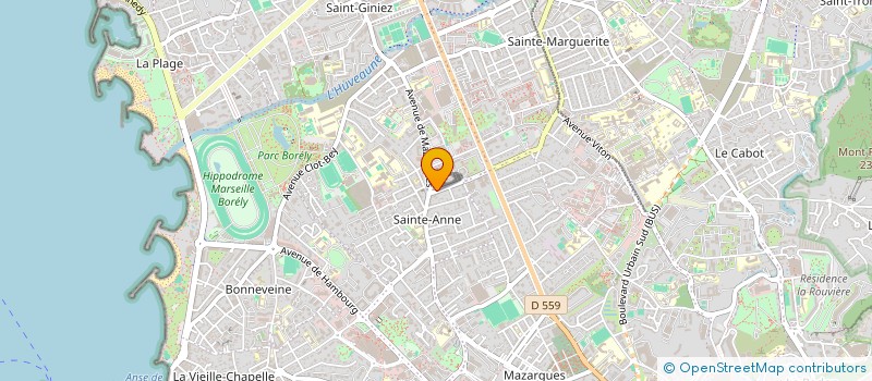 localisation de l'entreprise LOUBON à MARSEILLE