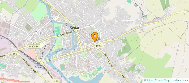 localisation de l'entreprise LOUCA  SEDAN