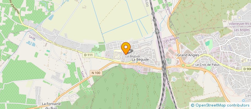 localisation de l'entreprise LOUCA  ROCHEFORT-DU-GARD