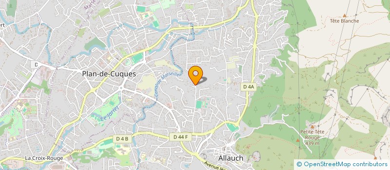 localisation de l'entreprise LOUCA  ALLAUCH