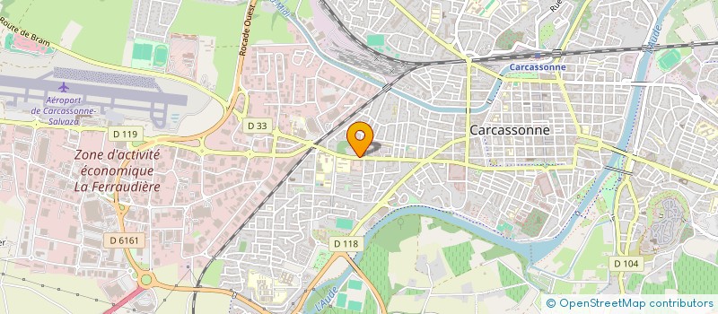 localisation de l'entreprise LOUCA à CARCASSONNE