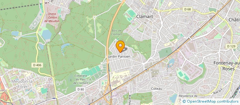 localisation de l'entreprise LOUCAIBAN à CLAMART