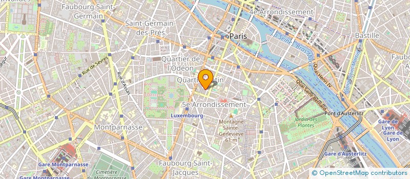 localisation de l'entreprise LOUCAM  PARIS